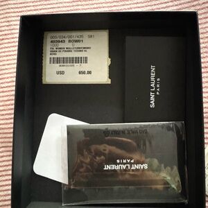 Saint Laurent Wallet